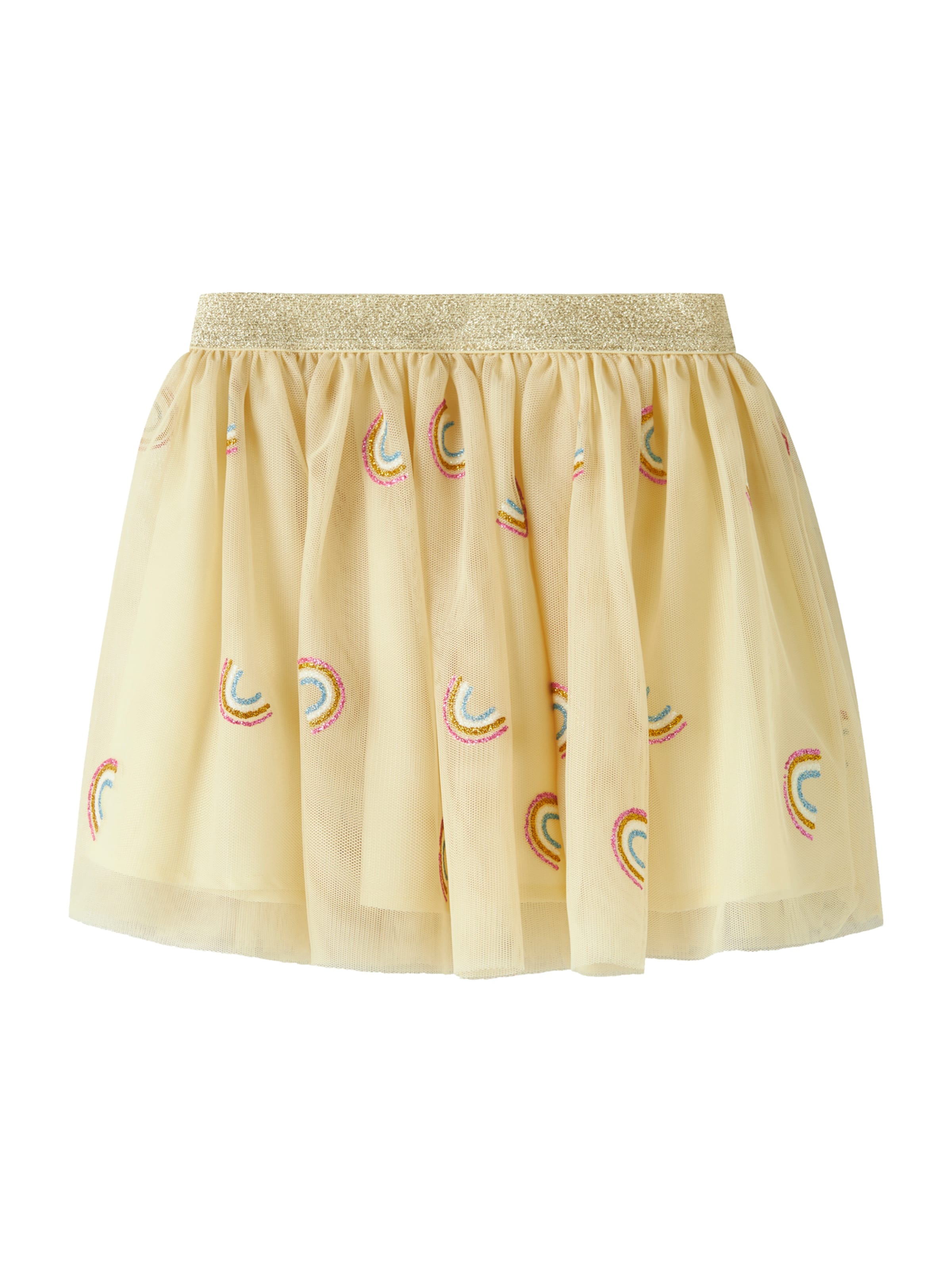 dzeltens NAME IT Svārki 'NMFVABOS': no priekšpuses