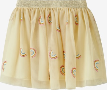 dzeltens NAME IT Svārki 'NMFVABOS': no priekšpuses