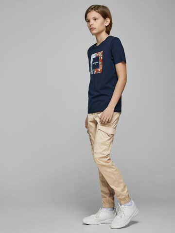 Jack & Jones Junior Tapered Hose 'Paul Flake' in Beige