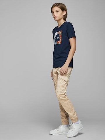 Jack & Jones Junior Tapered Bukser 'Paul Flake' i beige