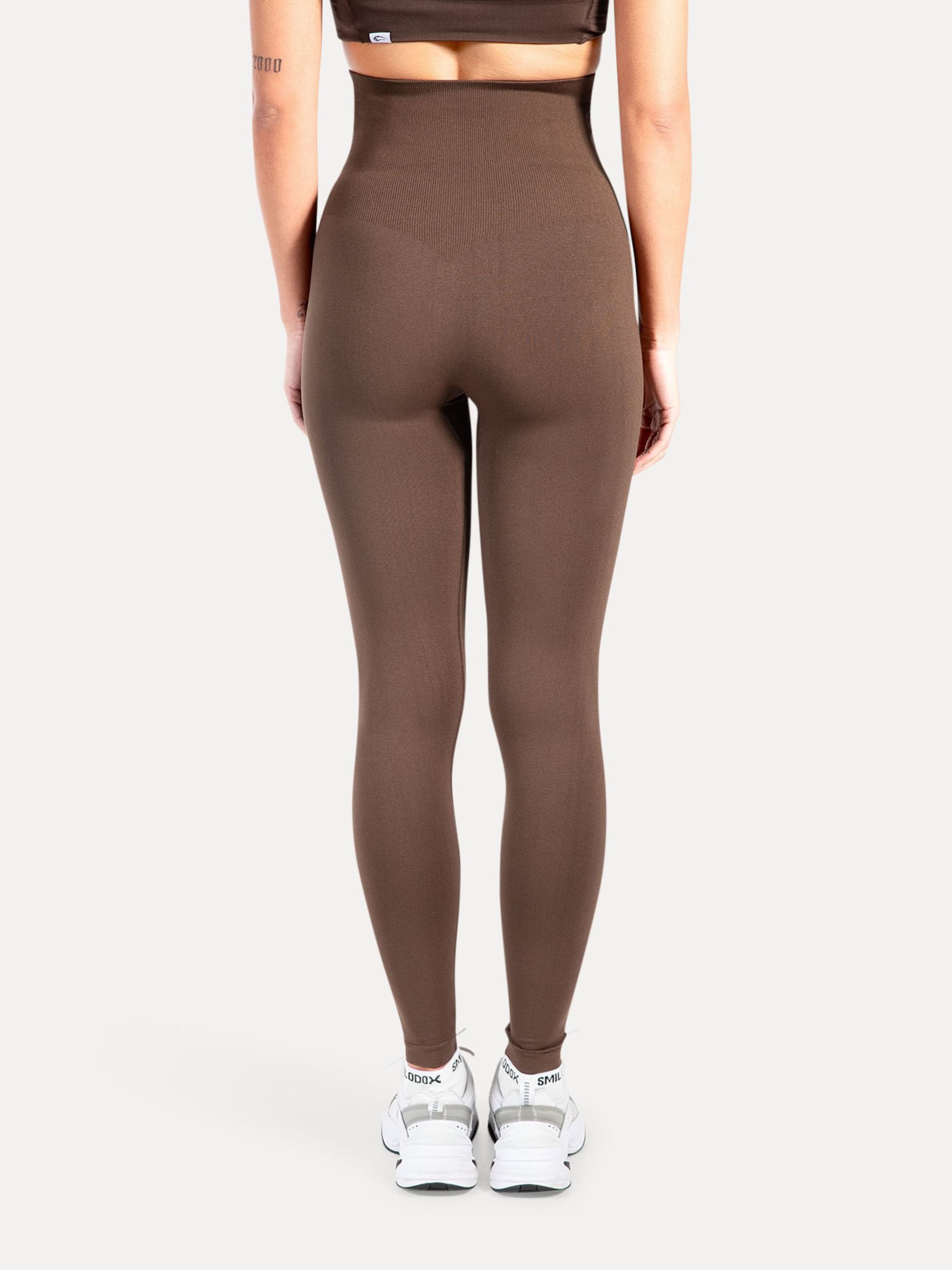Smilodox Slimfit Leggings in Bruin