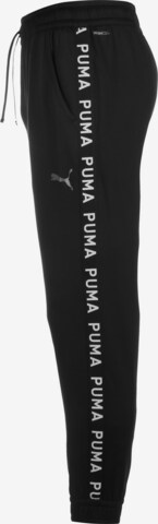 PUMA Tapered Workout Pants in Black