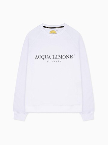 Acqua Limone Sweatshirt i vit: framsida