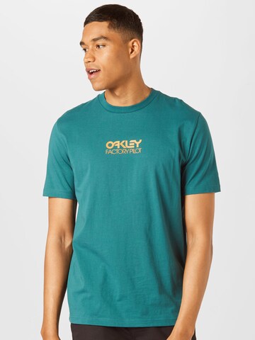 T-Shirt fonctionnel 'Everyday Factory' OAKLEY en vert : devant