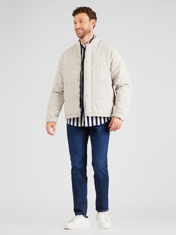 Abercrombie & FitchPrijelazna jakna 'DOVE EVERYDAY' - bijela boja
