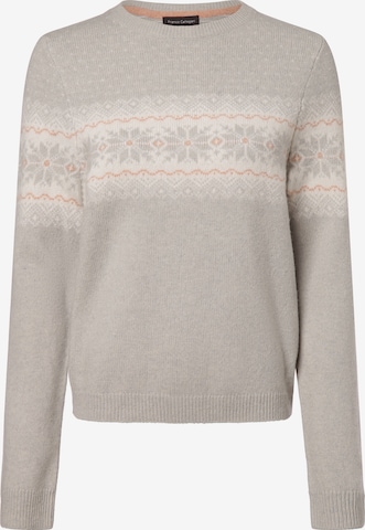 Pull-over Franco Callegari en gris : devant