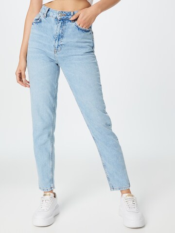 Warehouse Tapered Jeans i blå: framsida