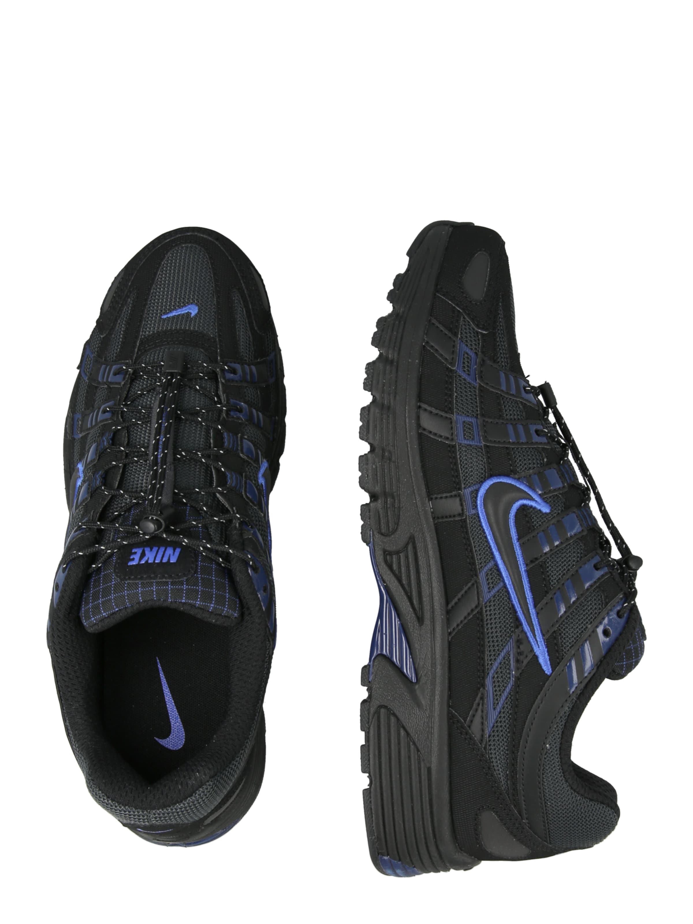 Nike Sportswear Σνίκερ χαμηλό 'P-6000' σε μαύρο: πλευρά