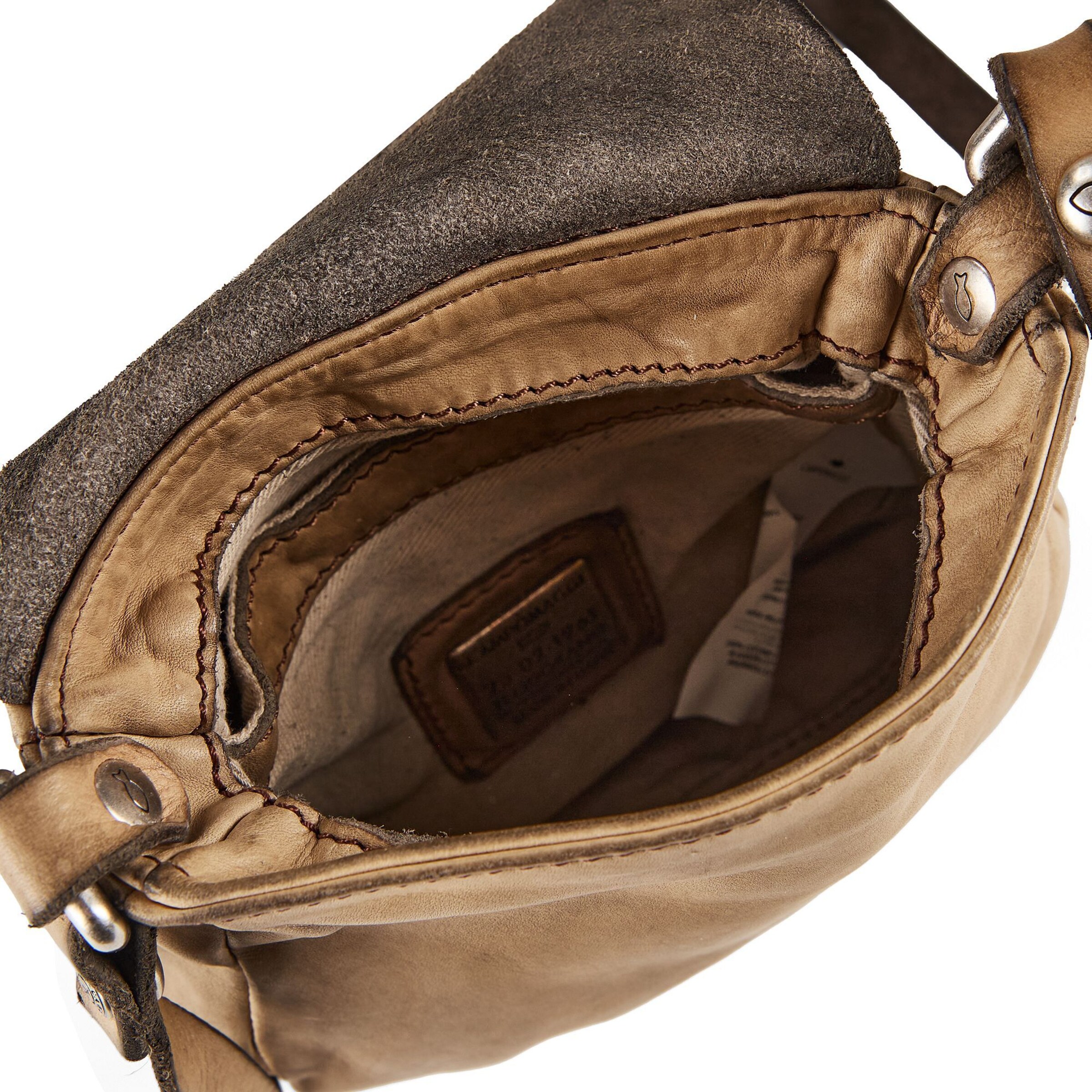 Borsa a tracolla 'Glada' di Campomaggi in marrone