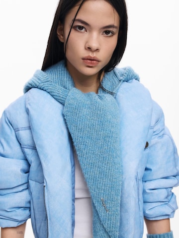 Desigual Mütze und Handschuhe in Blau