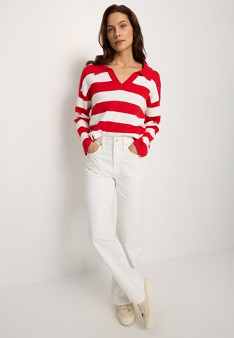 LASCANA Pullover in Rot