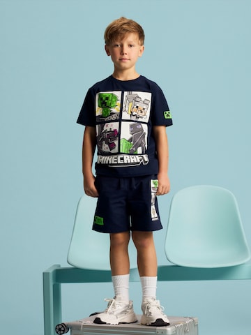 NAME IT Shirt 'NKMMYKIN MINECRAFT' in Blue