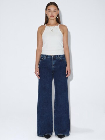 Dr. Denim Slim fit Jeans 'Zila Mid Wide' in Blue