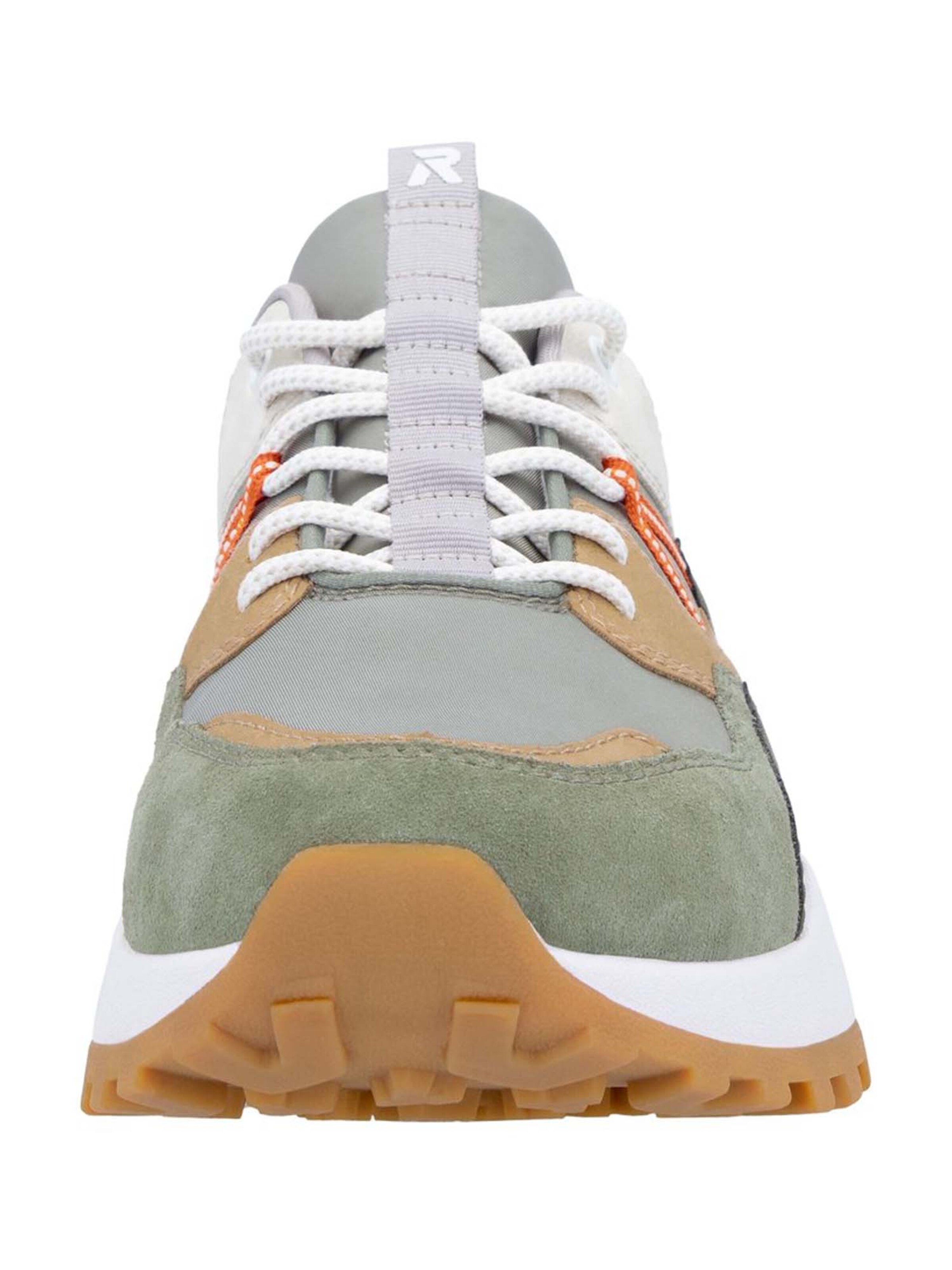 Baskets basses Rieker Sport en vert