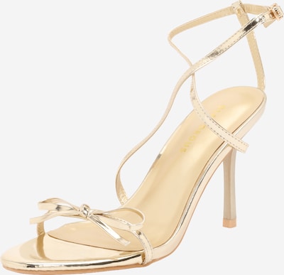 Basutės su dirželiais iš GLAMOROUS, spalva – Auksas, Prekių apžvalga