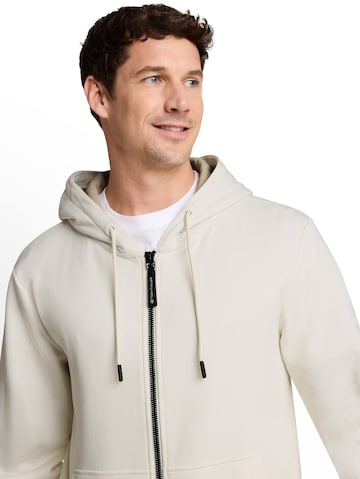 Veste de survêtement TOM TAILOR en blanc