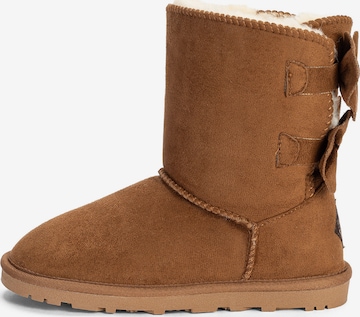 Island Boot Boot 'BOWETTE' in Brown: front