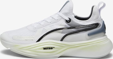 PUMA Παπούτσι για τρέξιμο 'Nitro Squared' σε λευκό: μπροστά
