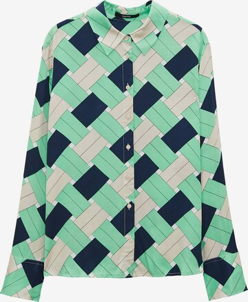 Camicia da donna 'Zologna' di Someday in verde: frontale