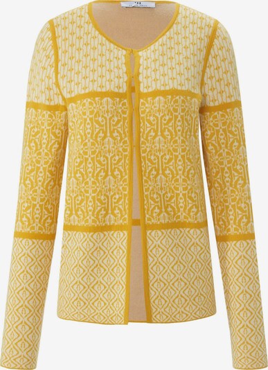 Peter Hahn Strickjacke in gelb, Produktansicht