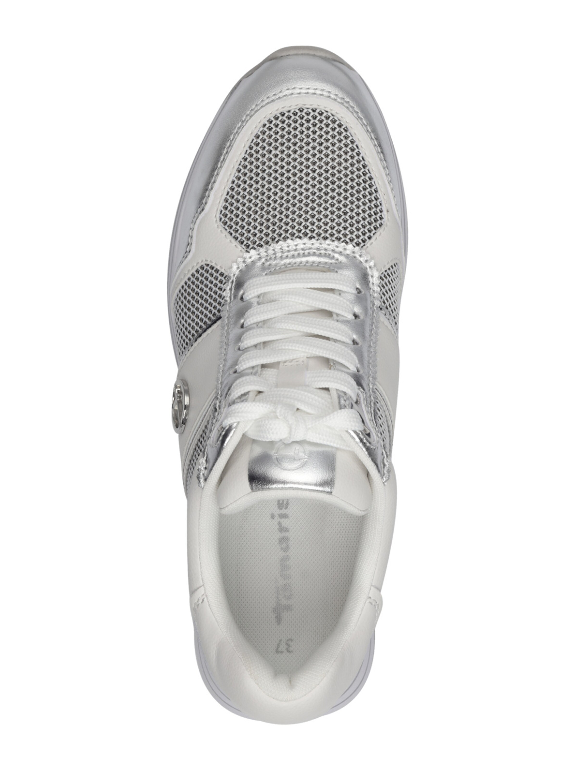 Baskets basses Tamaris en argent