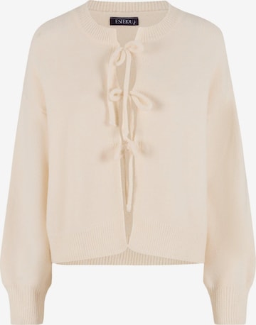 Urban Classics Gebreid vest in Beige: voorkant