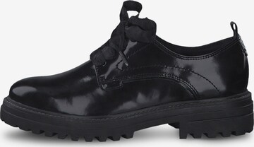 TAMARIS Lace-up shoe in Black