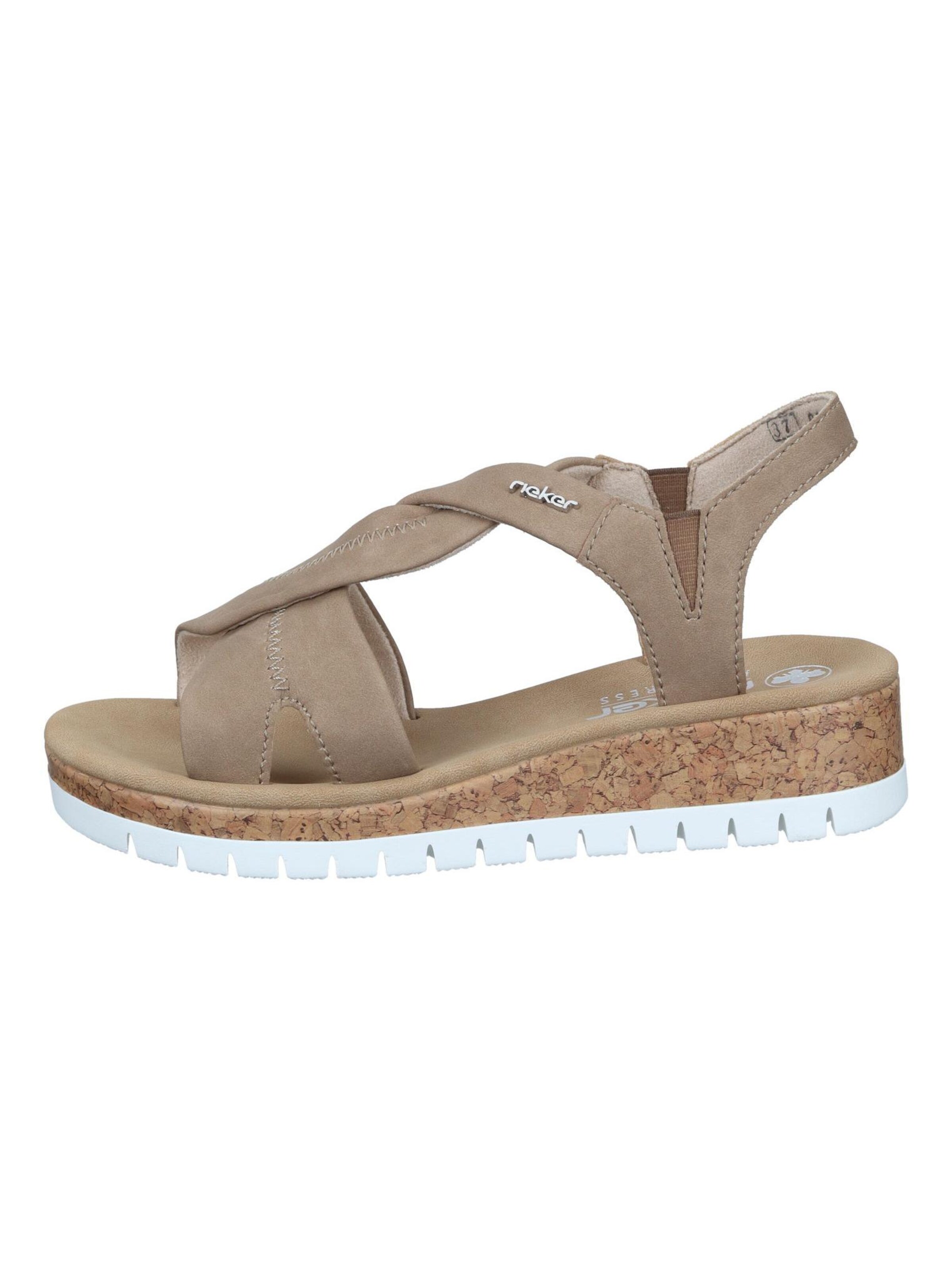 Rieker Sandale 'Sandaletten' in Beige