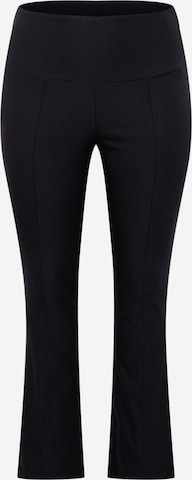 EVOKED Flared Pants 'Vitylor' in Black: front