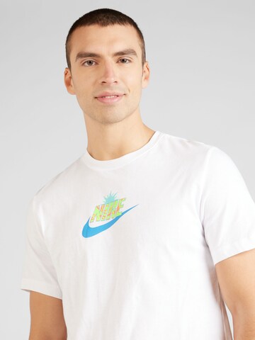 Tricou 'SPRING BREAK SUN' de la Nike Sportswear pe alb