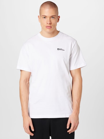 JACK WOLFSKIN Shirt in Wit: voorkant