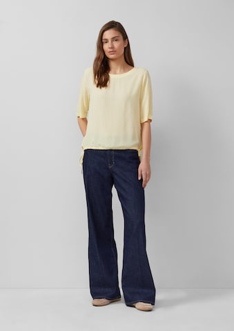 Chemisier s.Oliver en jaune