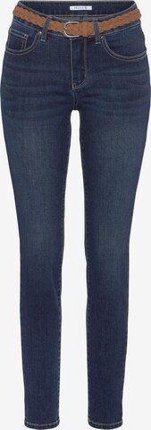DELMAO Slimfit Jeans in Blau: predná strana