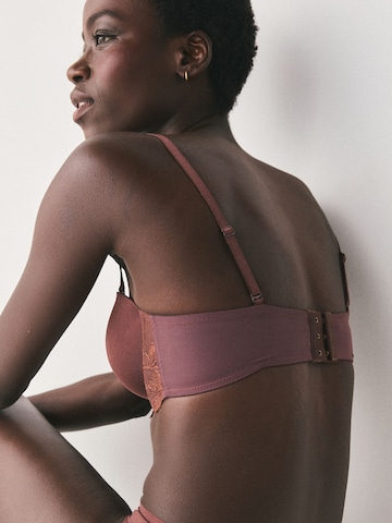 Next Balconette Rintaliivi värissä ruskea