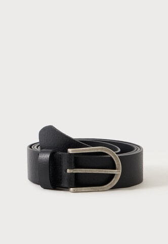 Jack & Jones Plus Belt 'JACBENSON' in Black: front