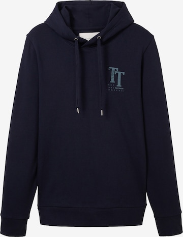 Sweat-shirt TOM TAILOR en bleu : devant