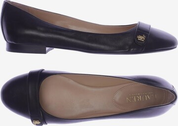 Lauren Ralph Lauren Flats & Loafers in 40,5 in Black: front