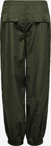 ONLY - Loosefit Calças 'Joan' em verde