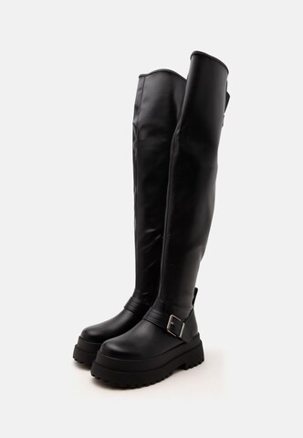 Cuissardes 'PLUTO' BUFFALO en noir