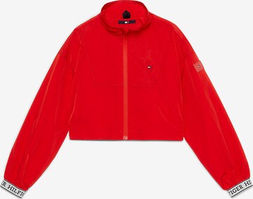 Veste mi-saison TOMMY HILFIGER en rouge : devant