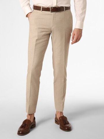 CG CLUB OF GENTS Slimfit Hose 'Paco-N' in Beige: predná strana