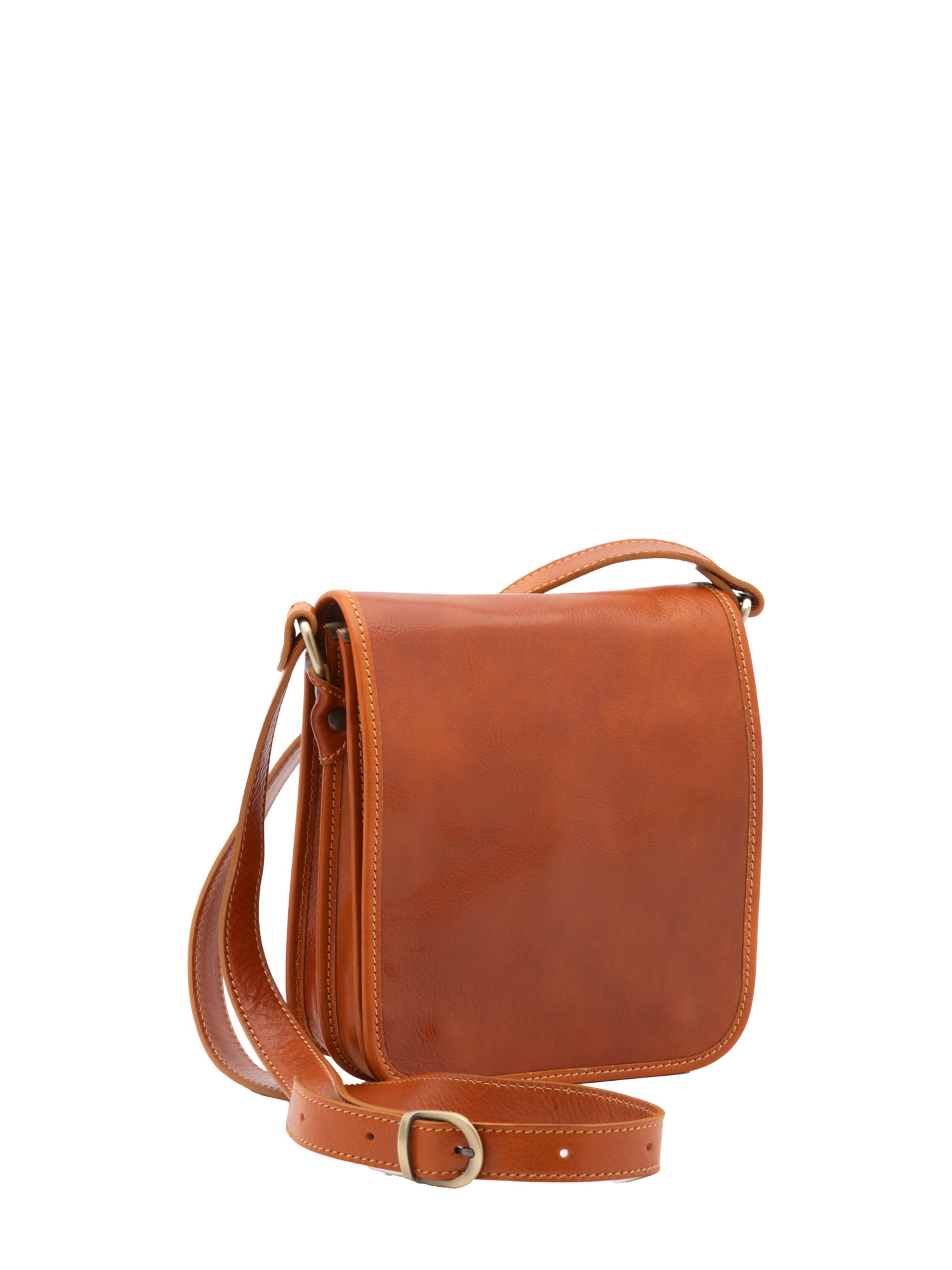 Viola Castellani Schoudertas in Bruin: voorkant