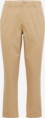 regular Pantaloni con pieghe 'Azad' di ABOUT YOU in beige: frontale