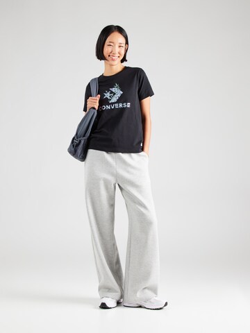 CONVERSE Shirt in Zwart