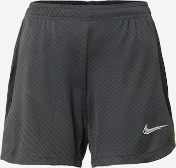 NIKE Regular Sports trousers in Grey: front