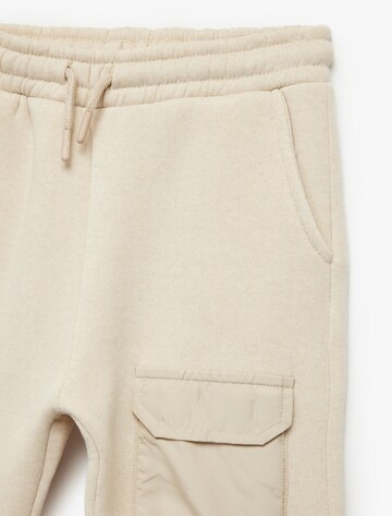 Koton Tapered Broek in Beige