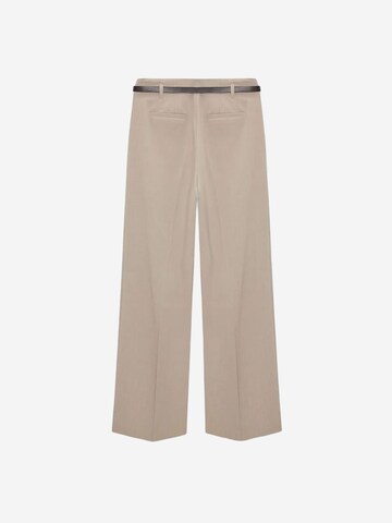 Wide leg Pantaloni di Dilvin in beige