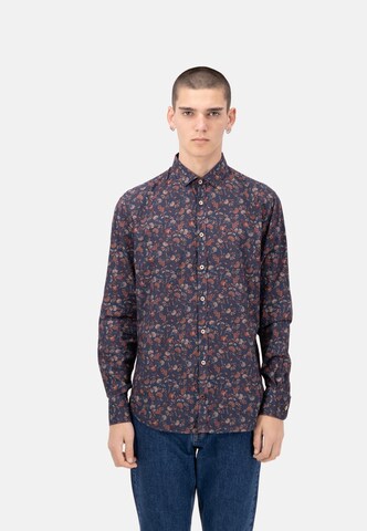 COLOURS & SONS Regular Fit Freizeithemd in Blau