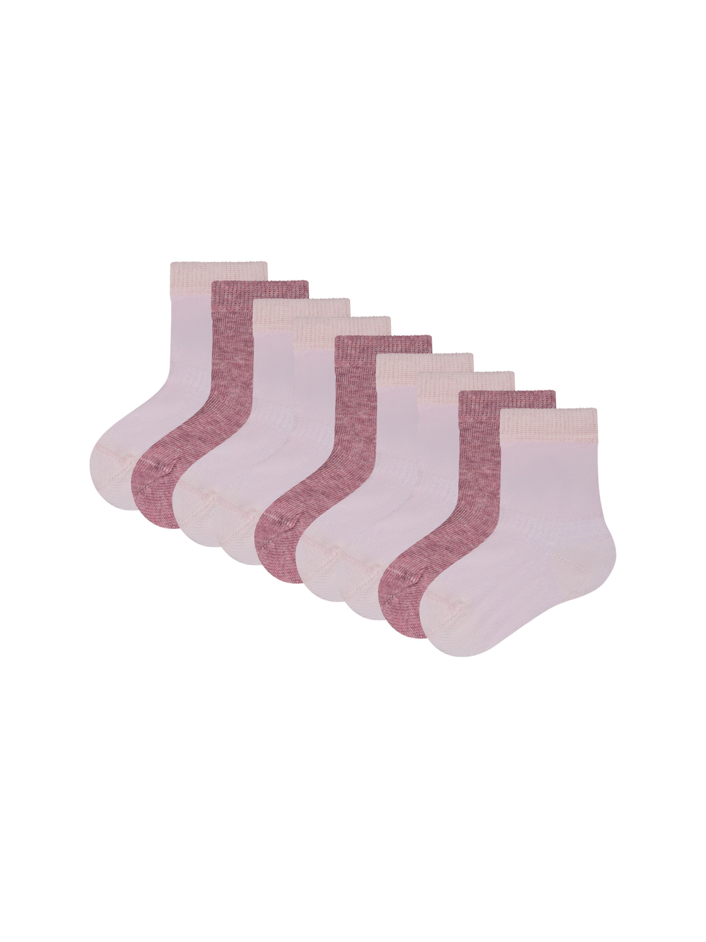 camano Socken in Pink: Vorderseite