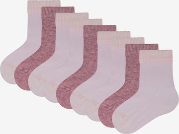 camano Socken in Pink: Vorderseite